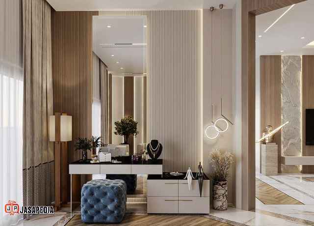 Meja Rias custom Tangerang bahan PVC board anti air garansi bebas rayap