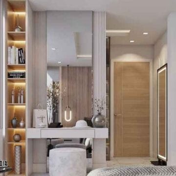 Meja Rias custom Tangerang bahan PVC board anti air garansi bebas rayap Meja Rias custom Tangerang bahan PVC board anti air garansi bebas rayap