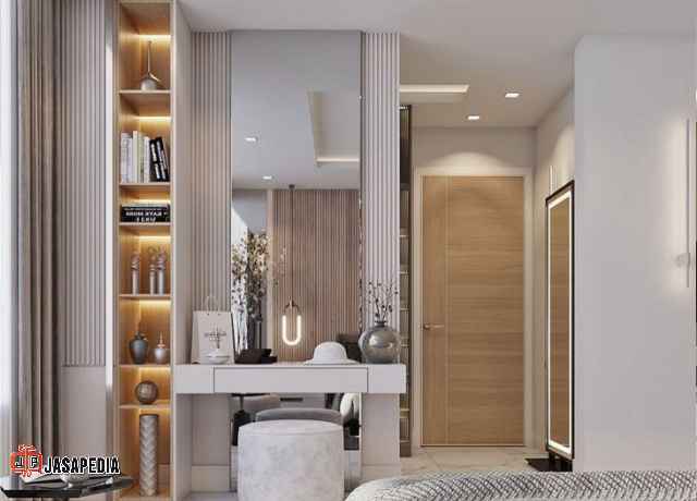 Meja Rias custom Tangerang bahan PVC board anti air garansi bebas rayap Meja Rias custom Tangerang bahan PVC board anti air garansi bebas rayap