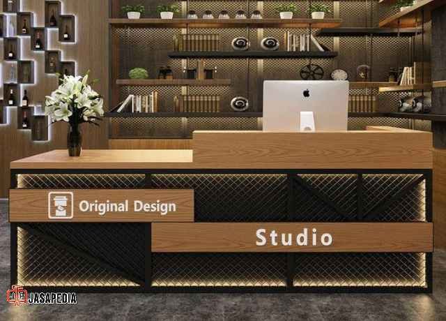 Tempat Bikin Custom Meja Kasir Toko Tangerang Untuk Cafe Dan Restoran
