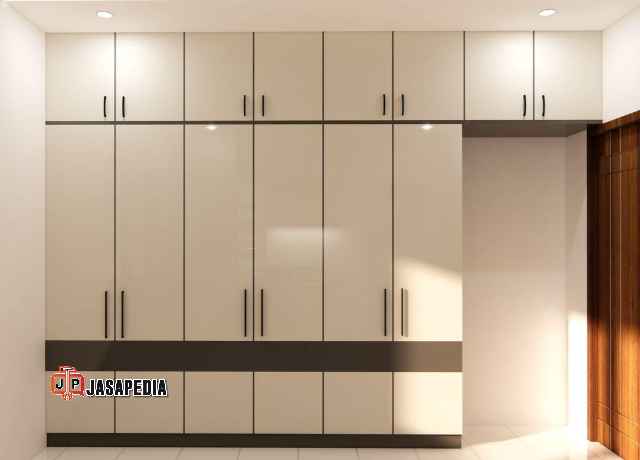 Terbaik! Harga Lemari custom per Meter Jakarta Bahan Multiplex Asli 18mm Penuh