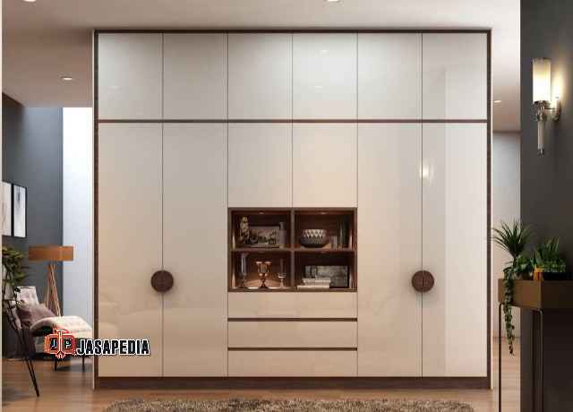 Kualitas No. 1! Harga Lemari custom per Meter Bekasi Bahan Blokmin Tahan Banting