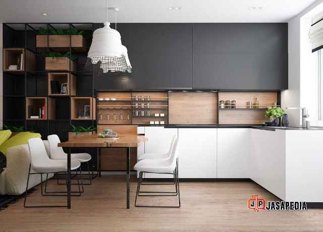 Terbongkar! Biaya Kitchen set Cilegon per meter, solusi dapur sempit jadi luas