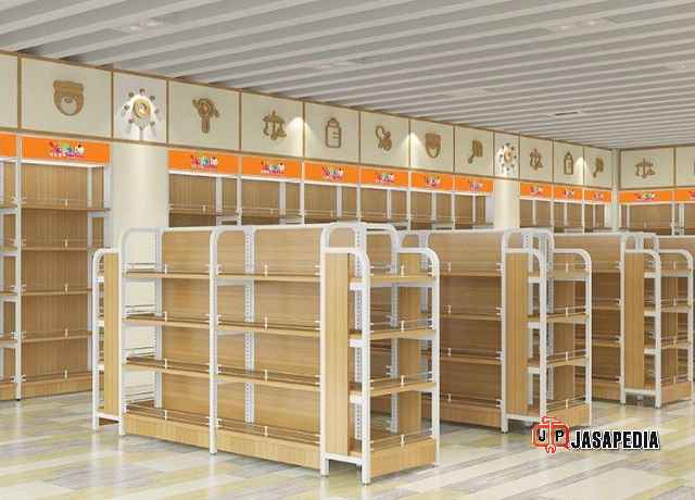 Jasa display jualan Jakarta Barat  rak produk salon, pelanggan nyaman auto repeat order