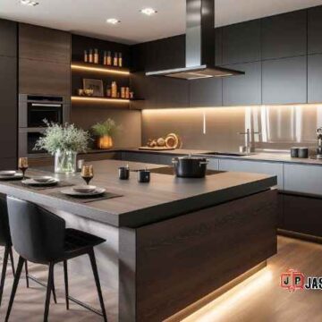 Bebas Lembab dan Jamur! Kitchen set Pancoran Mas Depok Bahan Aluminium Terbaik