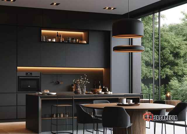 Bebas Lembab dan Jamur! Kitchen set Pancoran Mas Depok Bahan Aluminium Terbaik