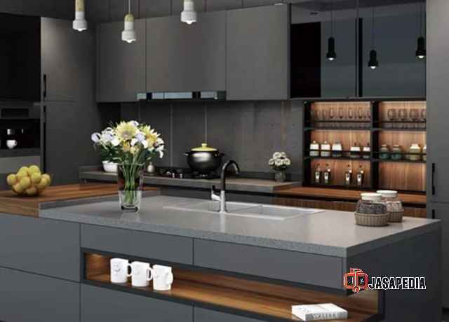 Awas! Banyak yang tiru desain Kitchen set Serpong Tangerang pesan khusus buatan kami