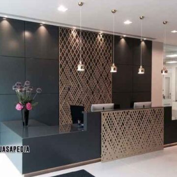 Wow! Meja Resepsionis Kantor Depok minimalis desain industrial yang lagi viral 2026 Wow! Meja Resepsionis Kantor Depok minimalis desain industrial yang lagi viral 2026