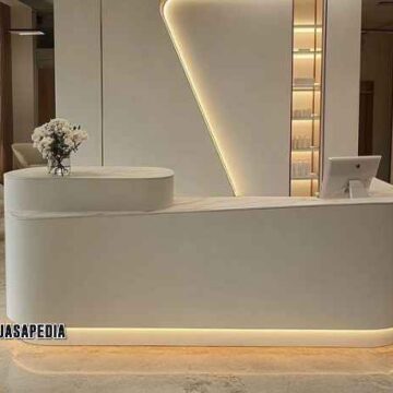 Cek! Meja Resepsionis Kantor Tangerang minimalis Skandinavia budget terbatas tapi mewah Cek! Meja Resepsionis Kantor Tangerang minimalis Skandinavia budget terbatas tapi mewah