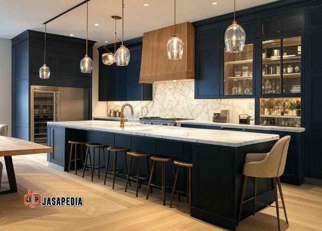 Jasa kitchen set duco Tangerang: Ini Rahasia Finishing Halus Bak Kaca, Bikin Kaget