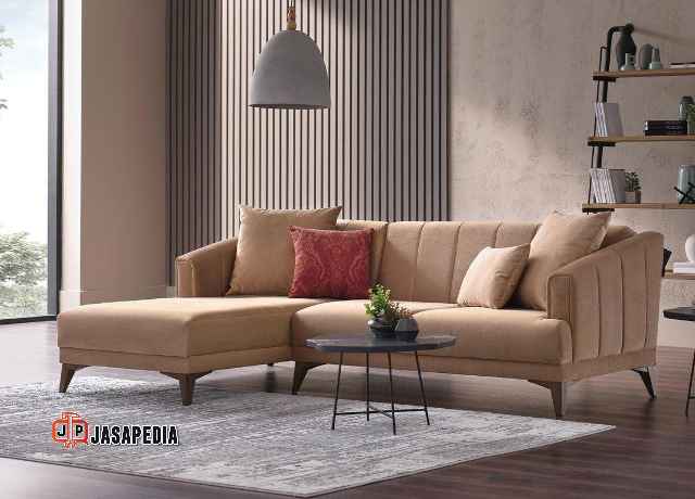 Jasa custom sofa Depok model Skandinavian, gratis ongkir! Masih ragu? Cek.