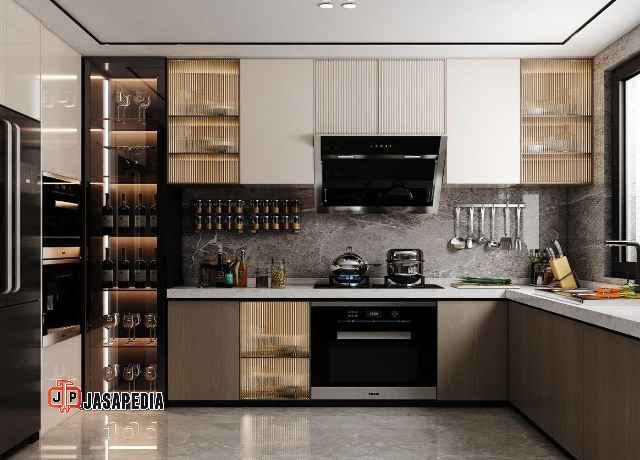 Jasa Desain Kitchen Set Depok Terbaik 2026! Awas Tetangga Jadi Sirik