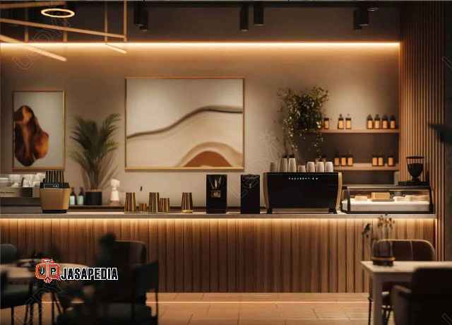 Wajib Punya! Meja barista minimalis Tangerang ala Korea untuk coffee shop baru