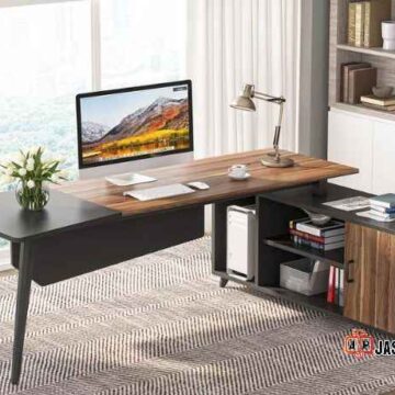 Terbukti! Meja komputer custom Bekasi material plywood tebal anti lapuk anti rayap