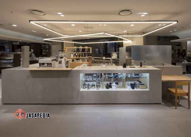 Wajib Punya! Meja barista minimalis Tangerang ala Korea untuk coffee shop baru