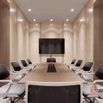 Untuk Profesional! Jual meja meeting kantor 20 orang desain premium full modular di Depok