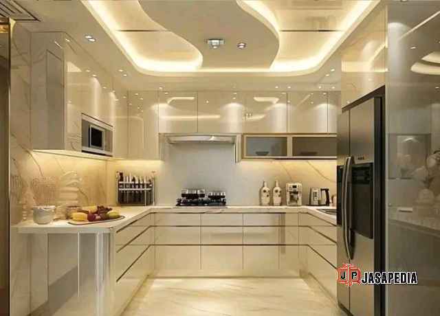 Jasa pasang set dapur aluminium Depok solusi dapur sempit