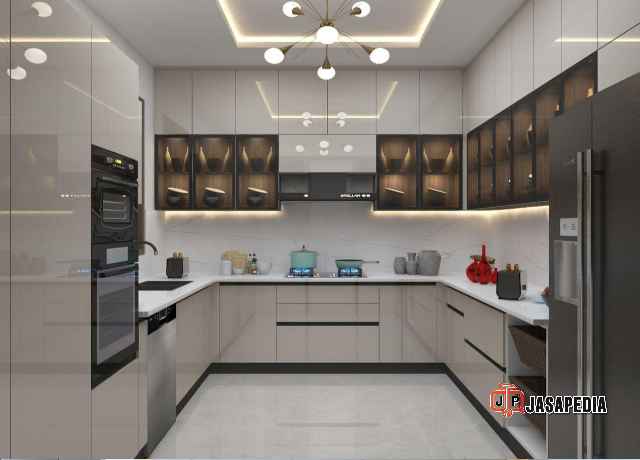 Jasa pasang set dapur aluminium Karawang terpercaya gratis survei