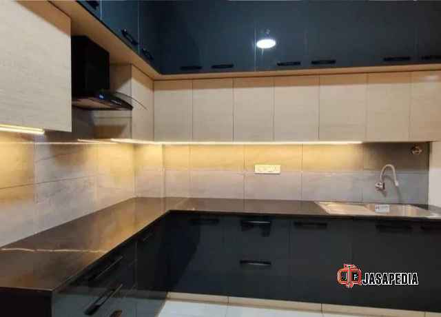 Jasa pasang set dapur aluminium Bekasi tim tukang berpengalaman