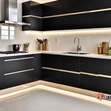 Jasa pasang set dapur aluminium Cikarang minimalis modern