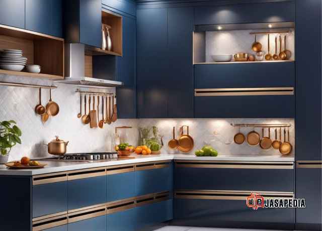 Jasa pasang set dapur aluminium Cikarang minimalis modern