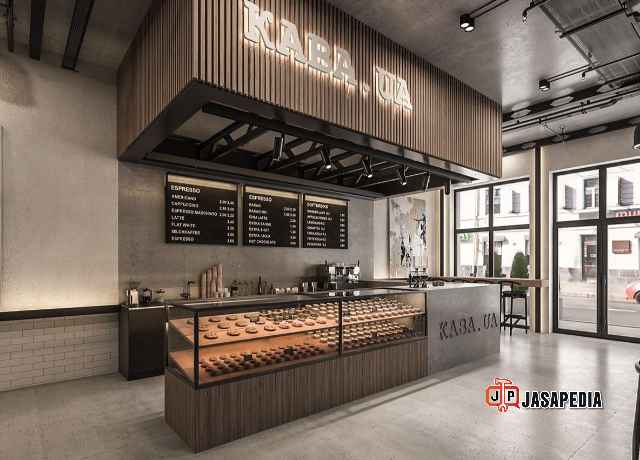 Jasa buat stand jualan untuk mall Jakarta desain minimalis modern HPL Jasa buat stand jualan untuk mall Jakarta desain minimalis modern HPL