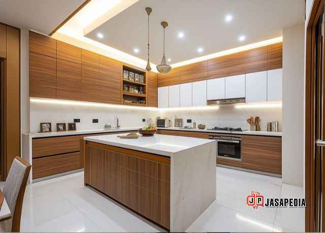 Tukang kayu custom Jakarta Timur kitchen set HPL mewah, bikin tetangga iri Tukang kayu custom Jakarta Timur kitchen set HPL mewah, bikin tetangga iri