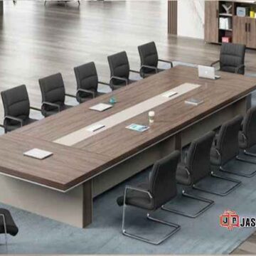 Harga custom meja rapat Depok motif HPL mewah terbaru Harga custom meja rapat Depok motif HPL mewah terbaru