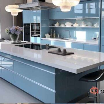 Jasa pasang set dapur aluminium Cirebon custom desain premium