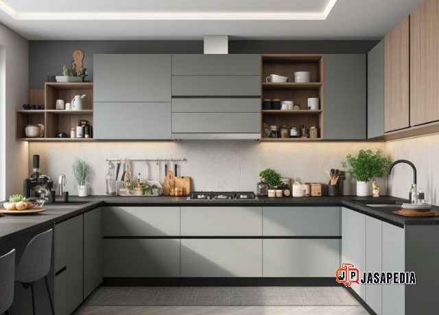 Solusi Dapur Bebas Lembab Tahan Air Kitchen set Kebayoran Baru Jakarta Selatan