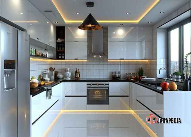 Jasa pasang set dapur aluminium Bandung tim tukang berpengalaman