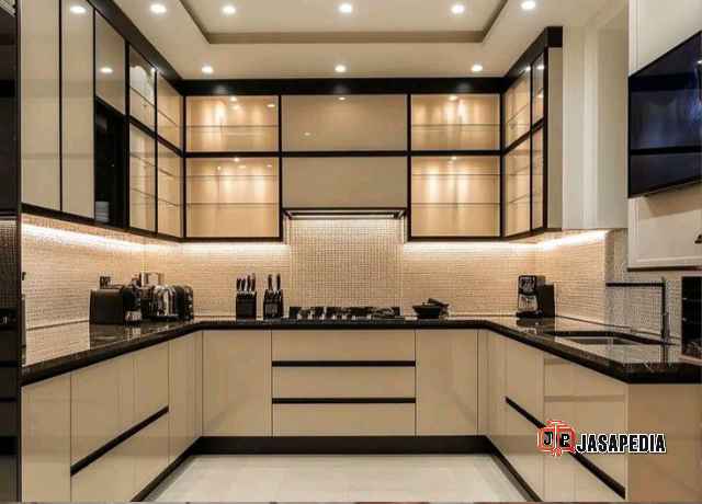 Jasa pasang set dapur aluminium Depok solusi dapur sempit