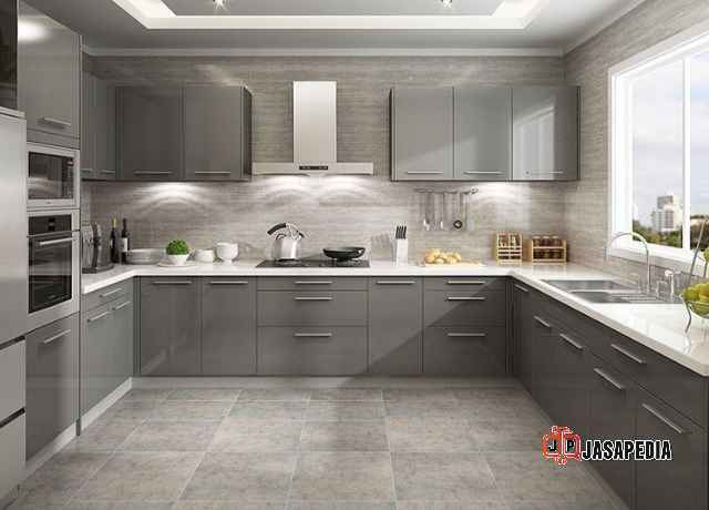 Kitchen set Kalideres Jakarta Barat solusi dapur sempit jadi mewah bonus rak piring
