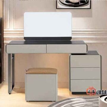 Jasa pembuatan meja kamar minimalis modern Tangerang khusus apartemen studio Jasa pembuatan meja kamar minimalis modern Tangerang khusus apartemen studio