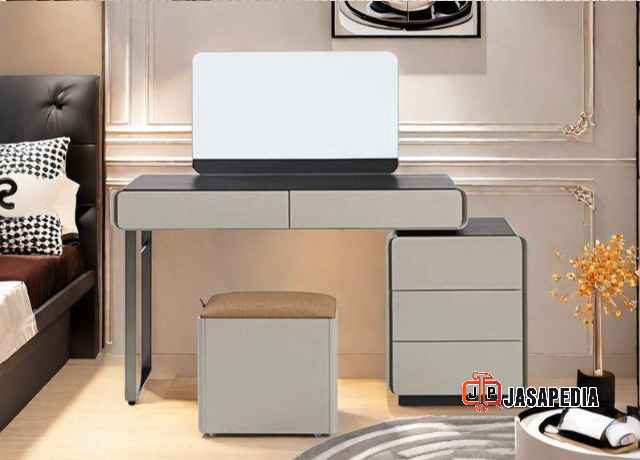 Jasa pembuatan meja kamar minimalis modern Tangerang khusus apartemen studio