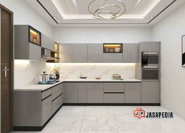 Kitchen set Kebon Jeruk Jakarta Barat bahan PVC anti rayap garansi resmi 10 tahun