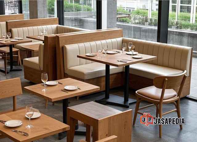Jasa sofa cafe minimalis Jakarta Harga Pabrik Kualitas Sultan