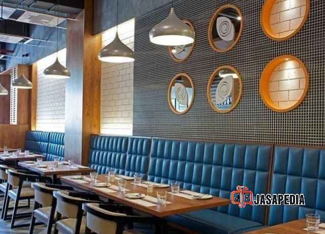 Jasa sofa cafe minimalis Tangerang Custom Premium Bonus Bantal