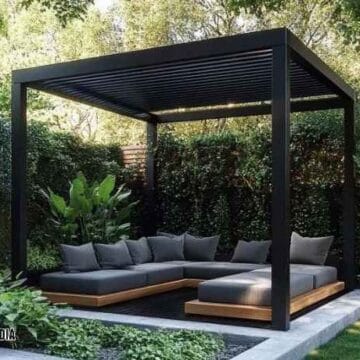 Jasa gazebo besi hollow galvanis Bekasi anti karat awet Jasa gazebo besi hollow galvanis Bekasi anti karat awet