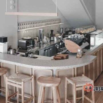 Tukang Custom Meja Bar Cafe Depok Khusus Coffee Shop Kekinian