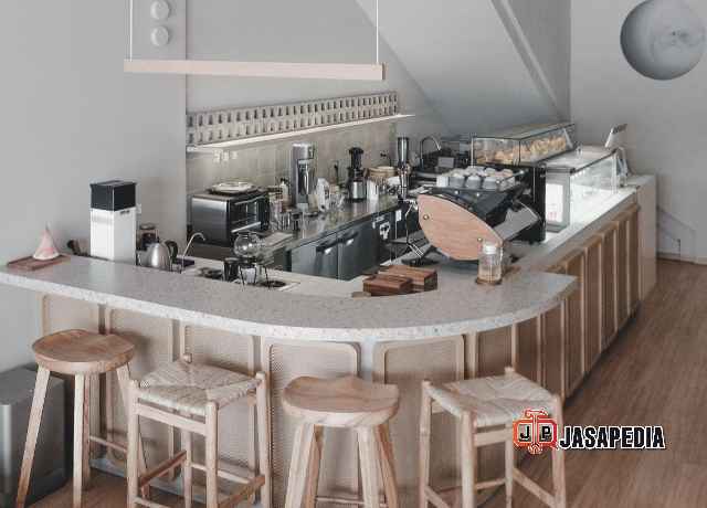 Tukang Custom Meja Bar Cafe Depok Khusus Coffee Shop Kekinian
