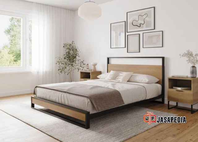 Jasa Dipan Besi Minimalis Desain Scandinavian Bekasi & Jakarta