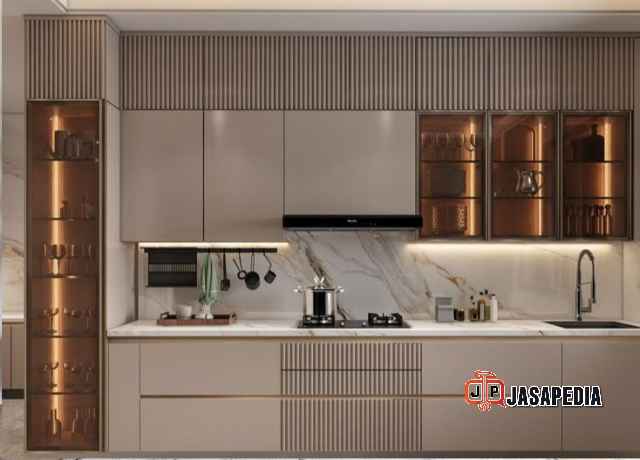 Kitchen set meliputi apa saja ? desain interior minimalis modern 2026