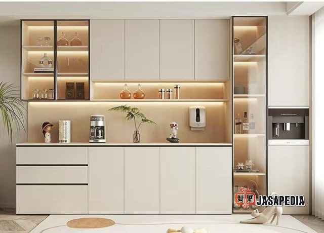Kitchen set meliputi apa saja ? desain interior minimalis modern 2026