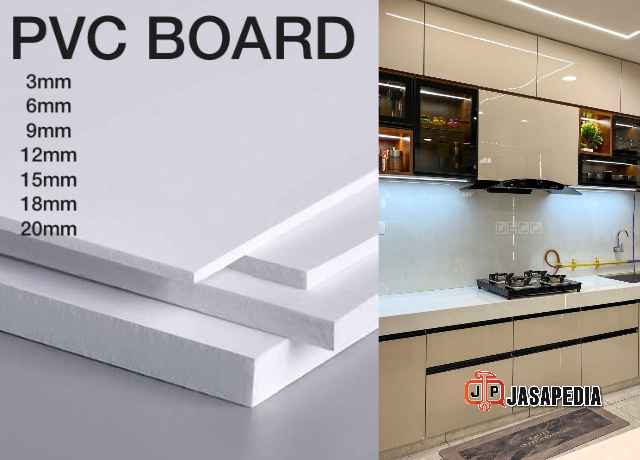 Kitchen set bahan PVC apakah bagus? Kupas tuntas kelebihan dan kekuarangan