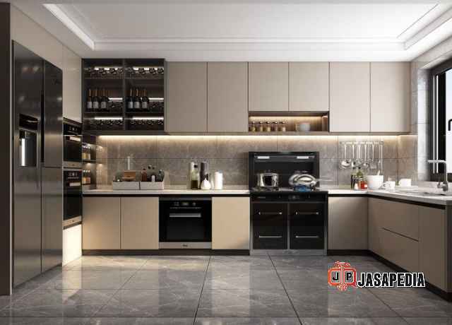 Kitchen set bahan PVC apakah bagus? Kupas tuntas kelebihan dan kekuarangan