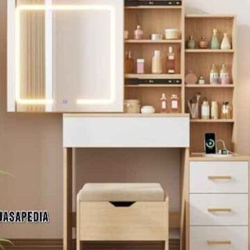 Jasa Meja Rias custom Bogor khusus apartemen studio desain fungsional Jasa Meja Rias custom Bogor khusus apartemen studio desain fungsional