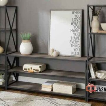 Jasa Rak TV besi Unik Bekasi Model Industrial Jasa Rak TV besi Unik Bekasi Model Industrial