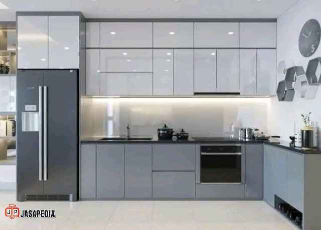Harga kitchen set aluminium acp per meter ahlinya dapur mewah minimalis Harga kitchen set aluminium acp per meter ahlinya dapur mewah minimalis