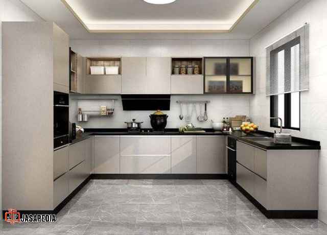 Harga aluminium kitchen set per meter Bekasi Spesialis Minimalis Tahan Lama